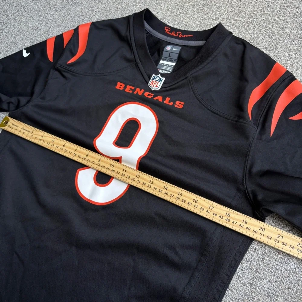 Nike Jersey Youth L Black Joe Burrow Cincinnati Bengals Game Jersey Football